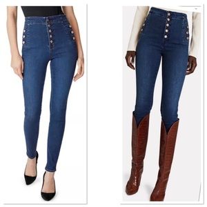 J Brand Natasha Sky High Skinny Jeans